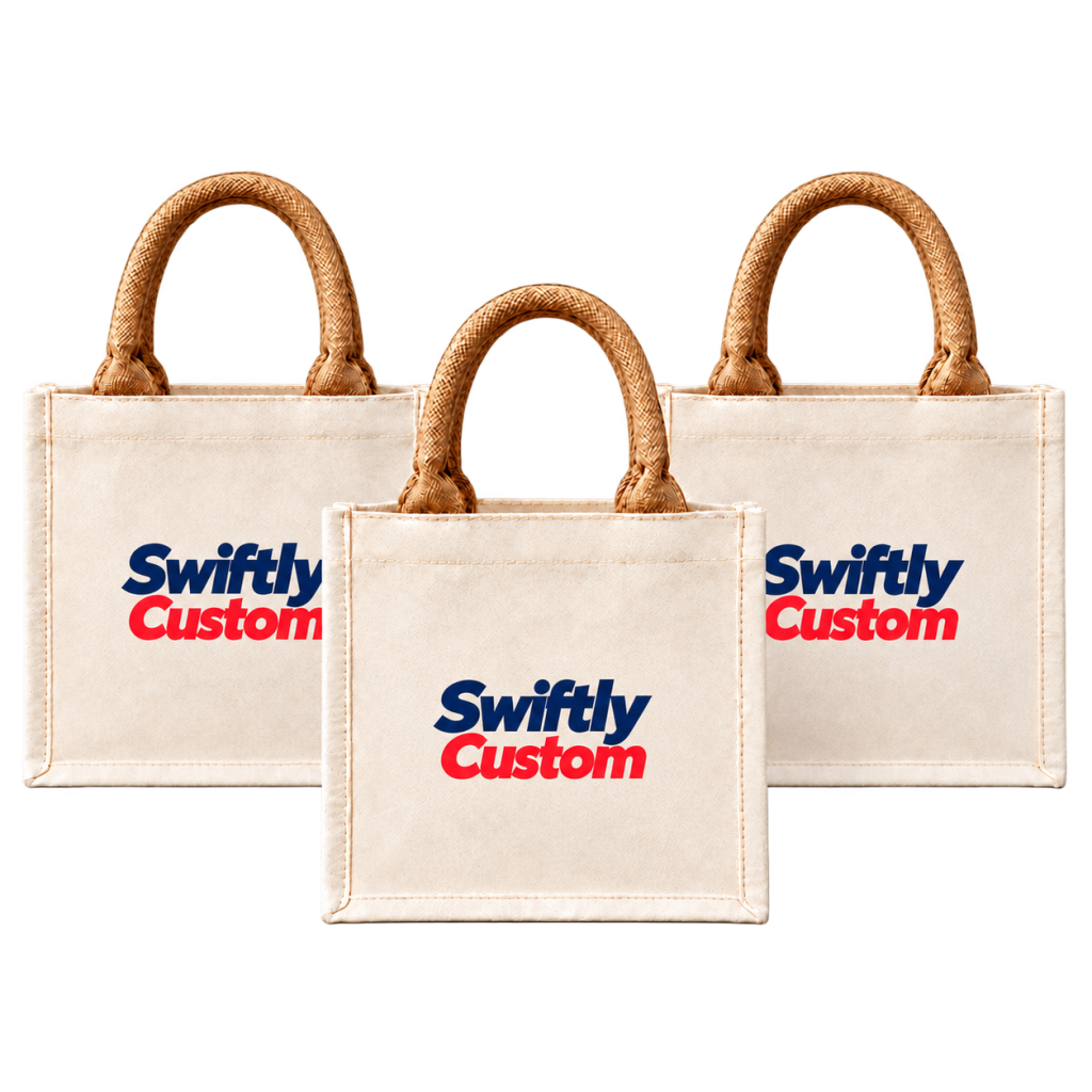 Custom Logo Canvas Tote Bags